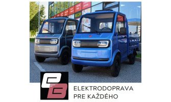 Elektrické viacúčelové komunálne vozidlá - efektívne, ekologické a cenovo dostupné riešenie pre obce, firmy a záhradkárov