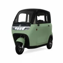 ENERBIKE TRIO CABIN 2.0 - elektrická trojkolka s uzavretou kabínou - 1kW 60V 58Ah, bez vodičského 25km/h