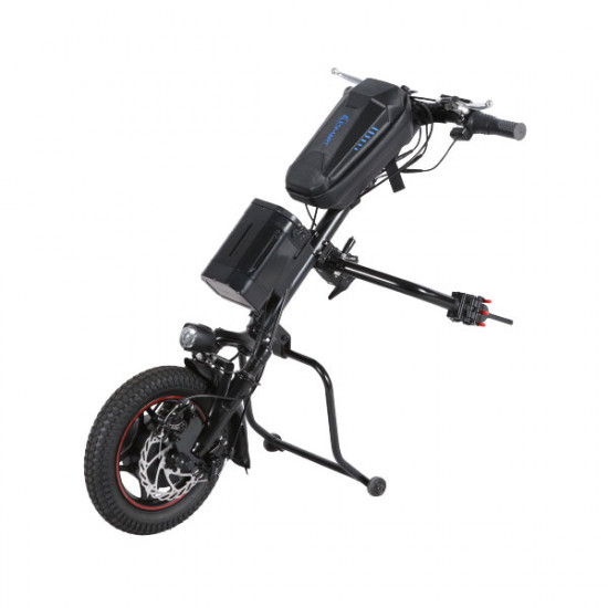 Elektrický prídavný pohon pre invalidný vozík